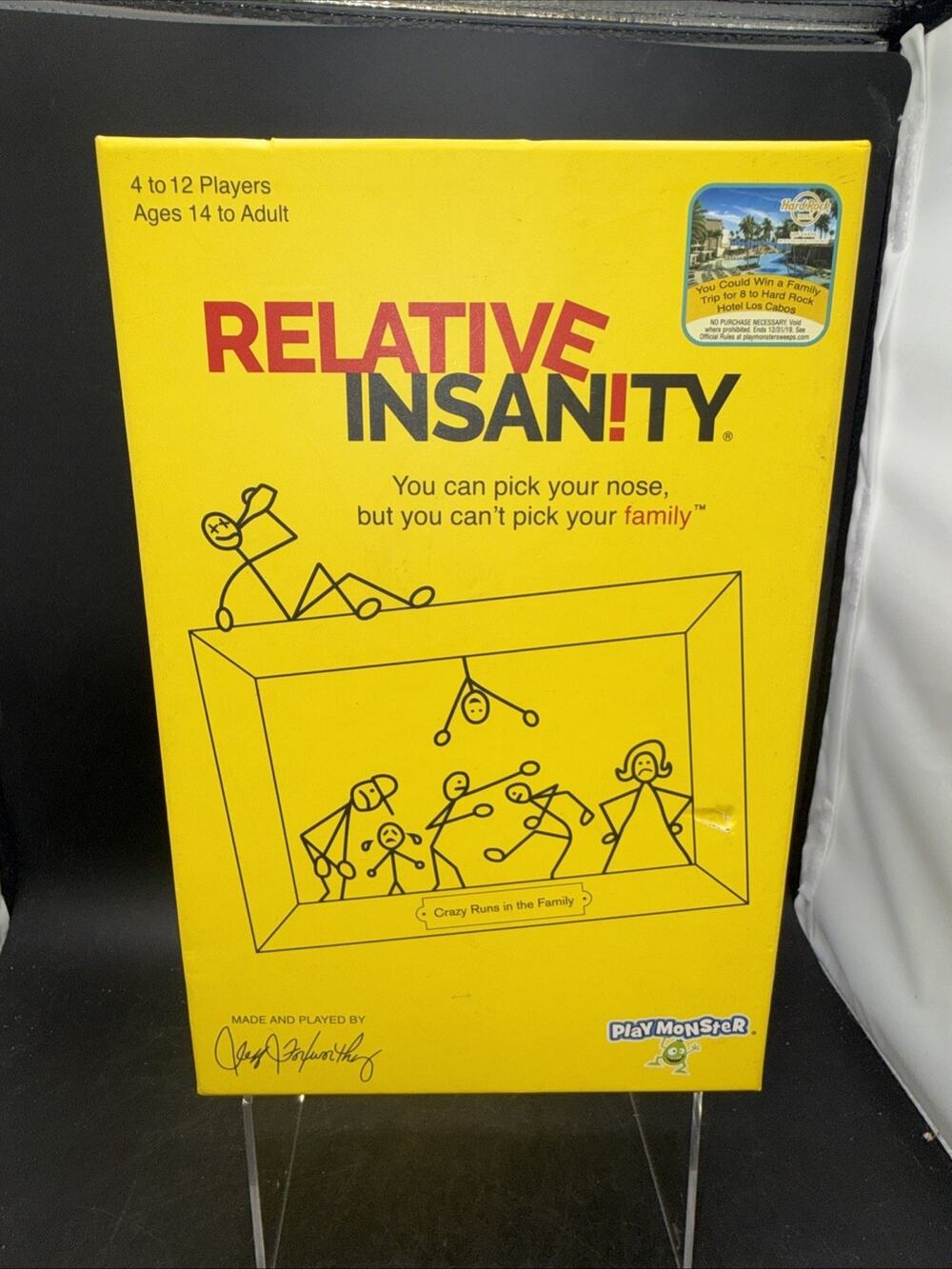 Relative Insanity Family Party Game PlayMonster New Ages 14+